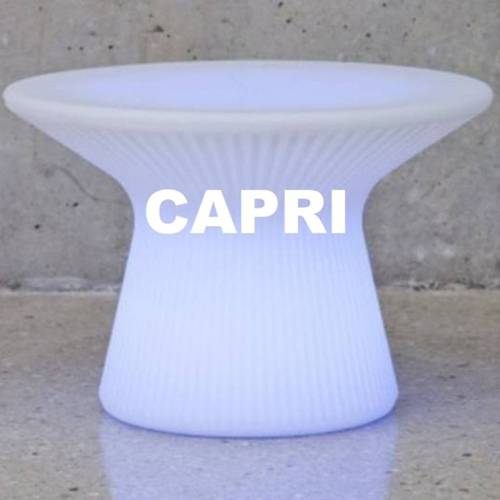 Table basse lumineuse - CAPRI - Newgarden