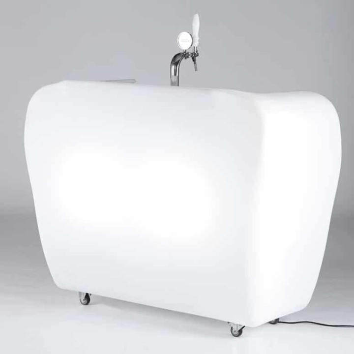 Bar à bière lumineux - lemobilierlumineux.com