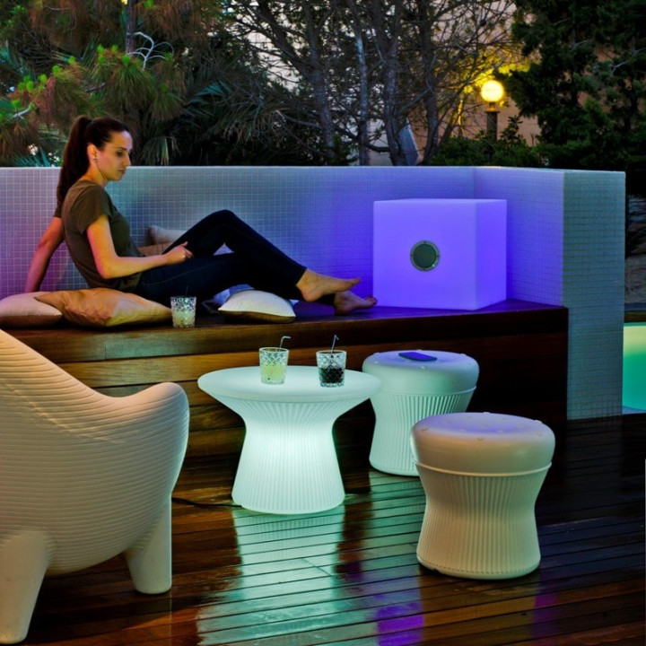 Table basse lumineuse - CAPRI - Newgarden