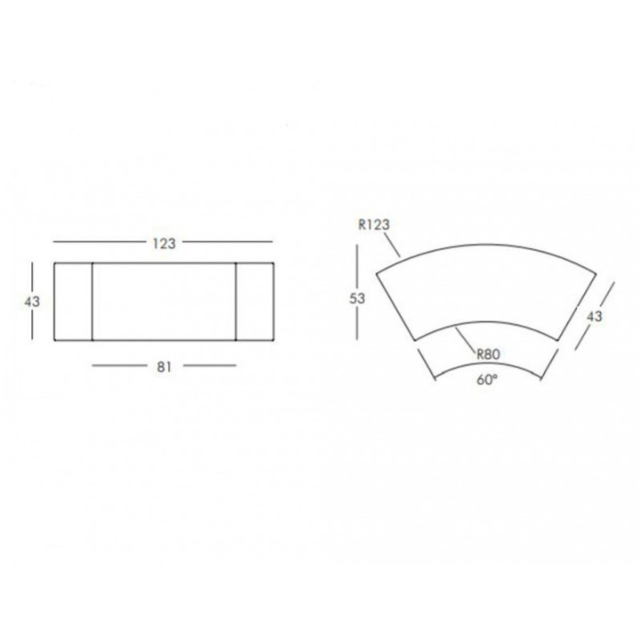 Banc lumineux - SNAKE - SLIDE