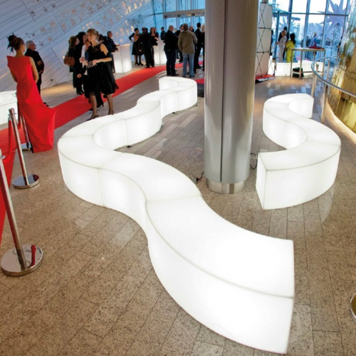 Banc lumineux - SNAKE - SLIDE