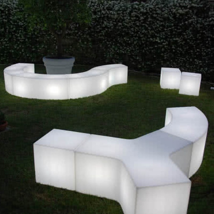 Banc lumineux - YPSILON - SLIDE