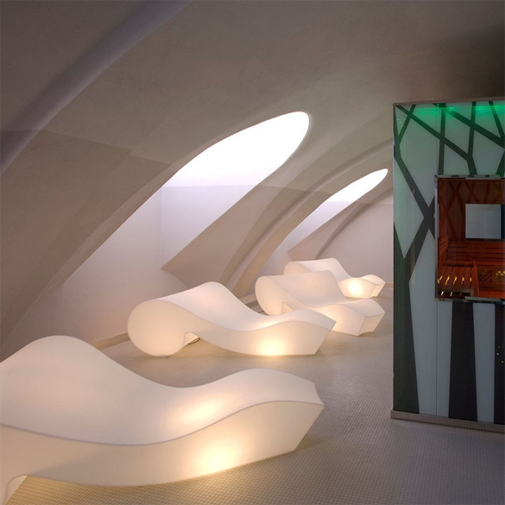 chaise longue lumineuse - ROCOCO - lemobilierlumineux.com