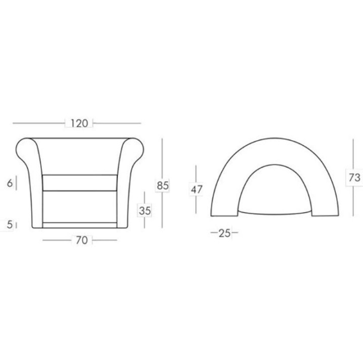 Fauteuil lumineux - KALLA - SLIDE