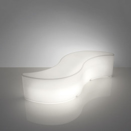 Banc lumineux / Table basse lumineuse - WAVE - SLIDE