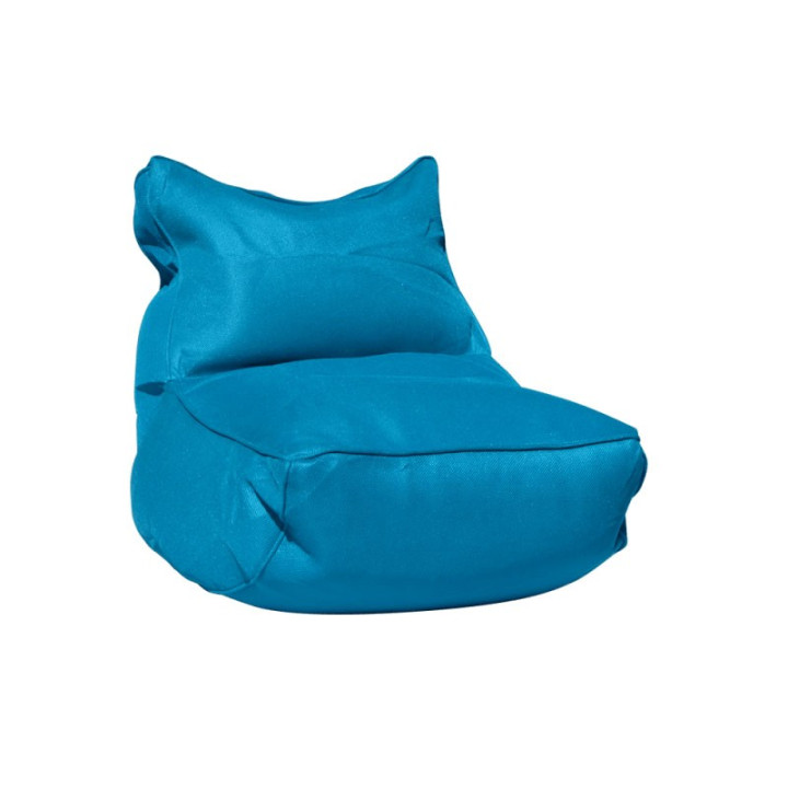 Fauteuil Lounge extérieur - SHELTO bleu tilt