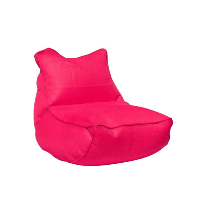Fauteuil Lounge extérieur - SHELTO fuschia