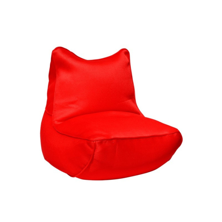 Fauteuil Lounge extérieur - SHELTO rouge
