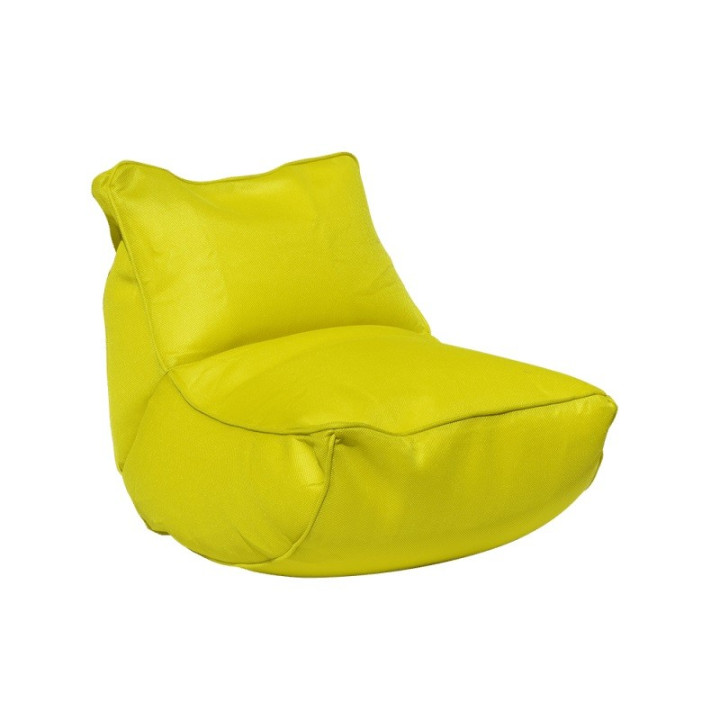 Fauteuil Lounge extérieur - SHELTO vert anis
