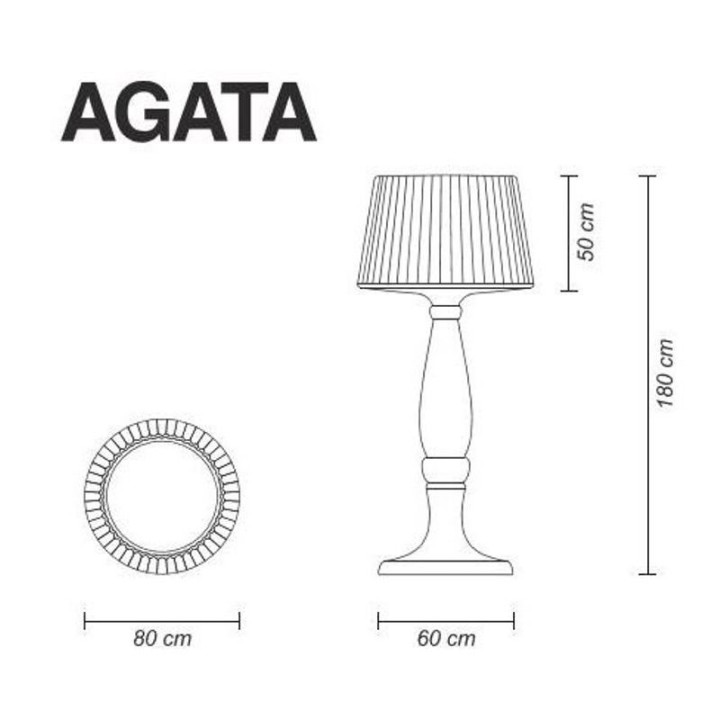 Lampadaire design - AGATA - myyour