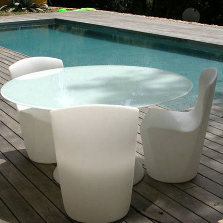 Chaise lumineuse - ZOE - SLIDE