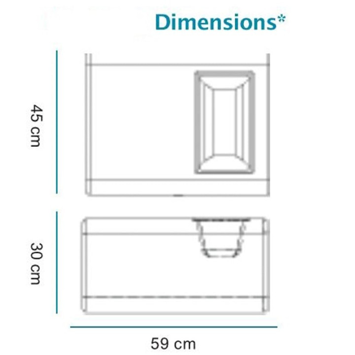 Table basse lumineuse & Enceinte - TARIDA TAB PLAY - Newgarden