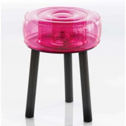 Tabouret gonflable pieds noir - Floofy - Mojow