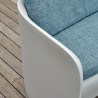 Canapé coussin bleu d'extérieur ou d'intérieur - NOVA - myyour