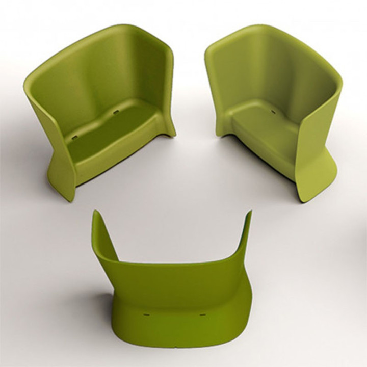Canapé vert d'extérieur ou d'intérieur - NOVA - myyour