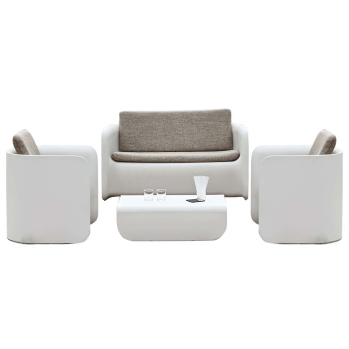 Salon de jardin moderne - NOVA - sans coussins - myyour