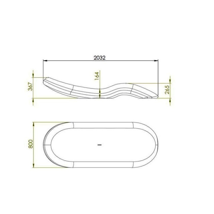 Bain de soleil design moderne - RASA - Newgarden