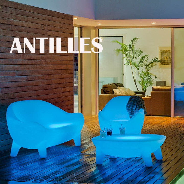 Salon de jardin lumineux - ANTILLES - Newgarden