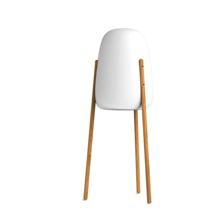 Lampe moderne sur pieds en bois - ROCKET 145 - lemobilierlumineux.com