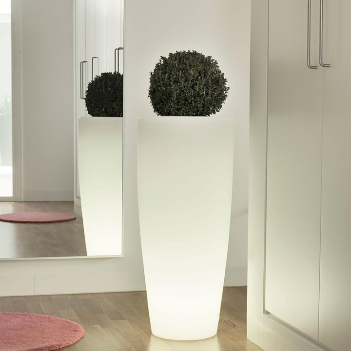 Pot de fleur lumineux - BAMBU 90 - Newgarden