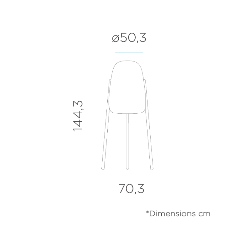Lampe moderne sur pieds en bois - ROCKET 145 - lemobilierlumineux.com