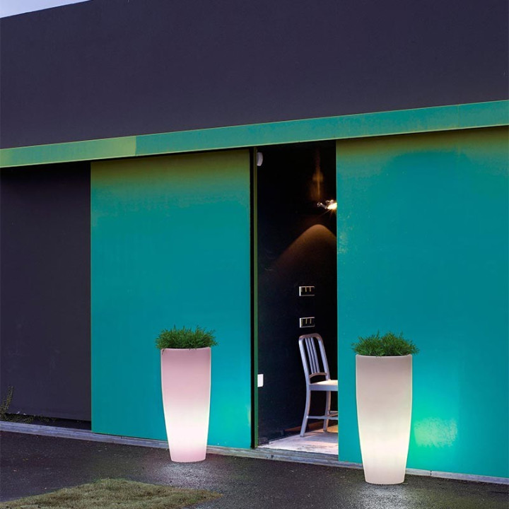 Pot de fleur lumineux - BAMBU 90 - Newgarden