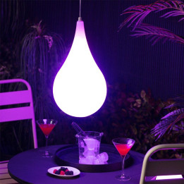 Lampe suspendue rechargeable d'extérieur - TUGU - lemobilierlumineux.com