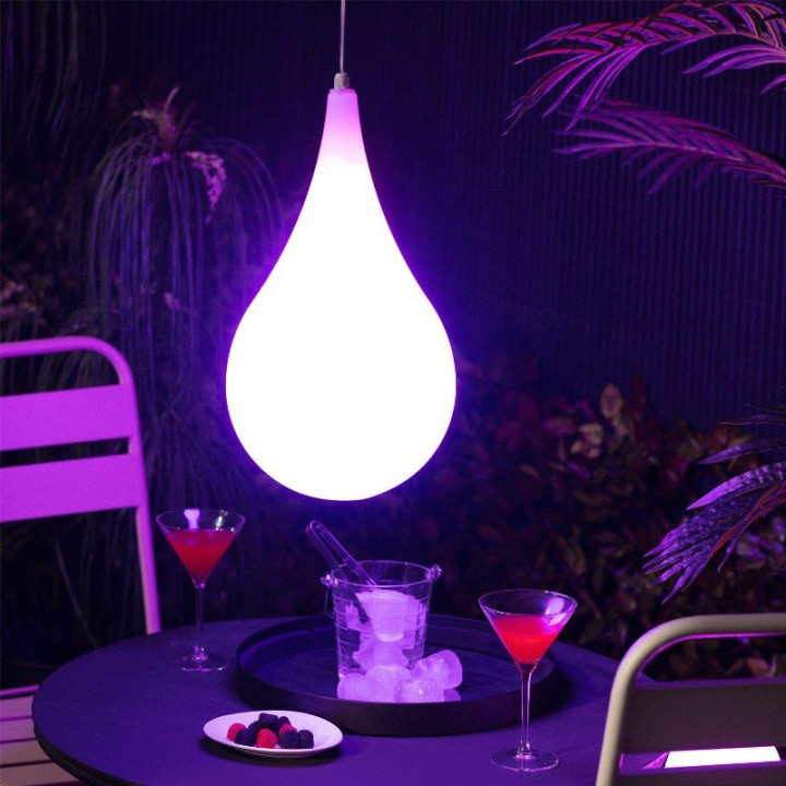 Lampe suspendue rechargeable d'extérieur - TUGU - lemobilierlumineux.com