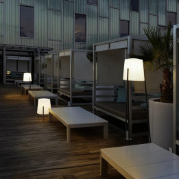 Lampadaire moderne et design 3 en 1 - BARCINO - lemobilierlumineux.com