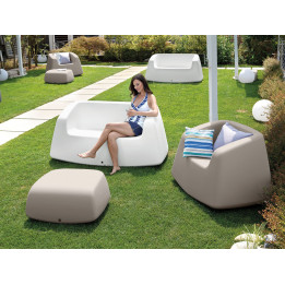 Salon de jardin avec coussins - SUGAR - LYXO
