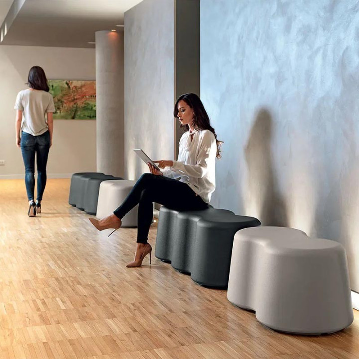 Banc d'extérieur ou d'intérieur 2 places - PEANUTS - LYXO