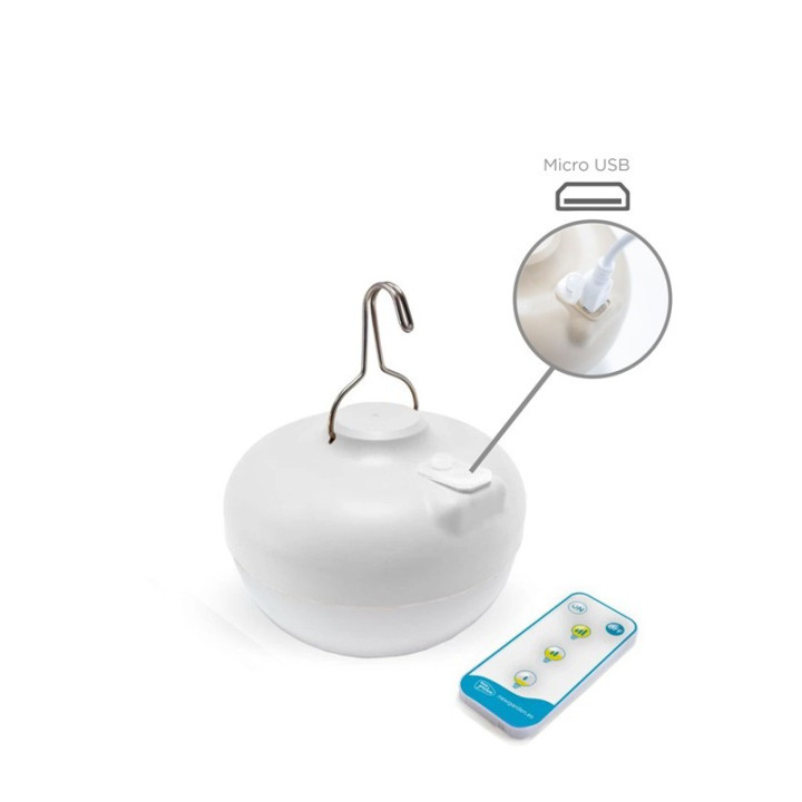 Jardinière lumineuse ronde suspendue - ELBA 59 - Newgarden