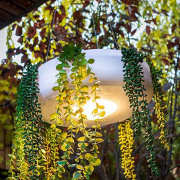 Jardinière lumineuse ronde suspendue - ELBA 59 - Newgarden