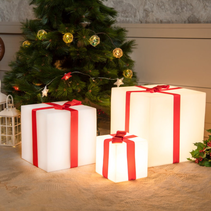 Cube lumineux de noel - GIFTY 40 - Newgarden