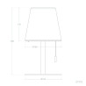 Lampe de Table LED avec Batterie Rechargeable