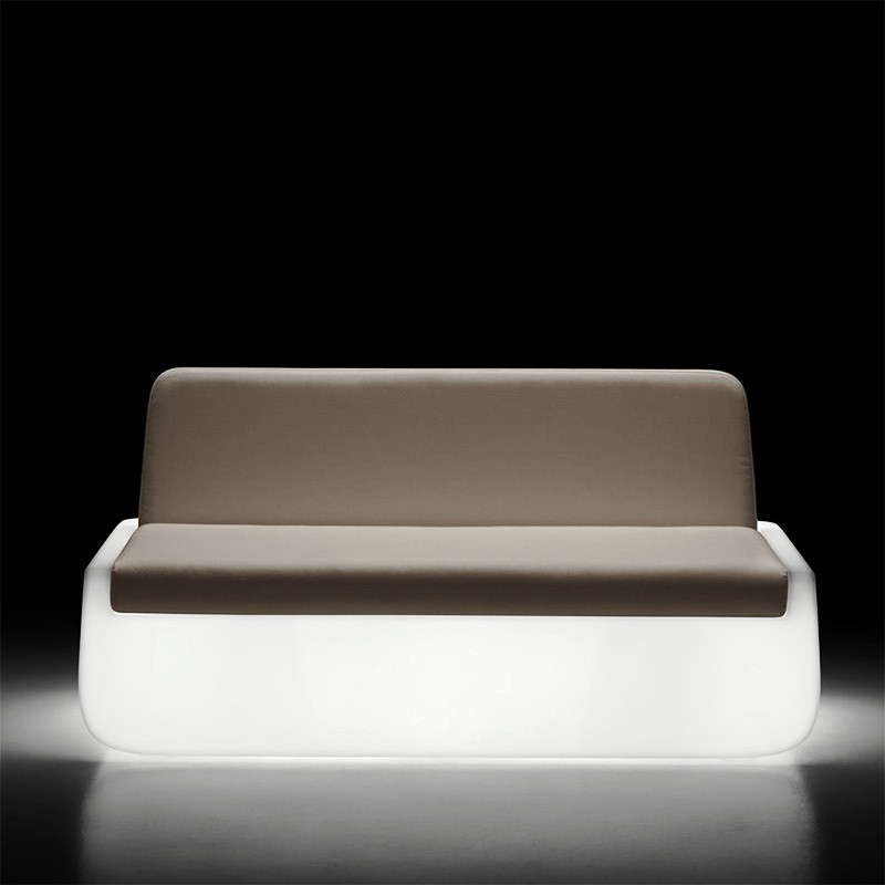 Canapé lumineux RGB avec coussin - BOLD - Plust