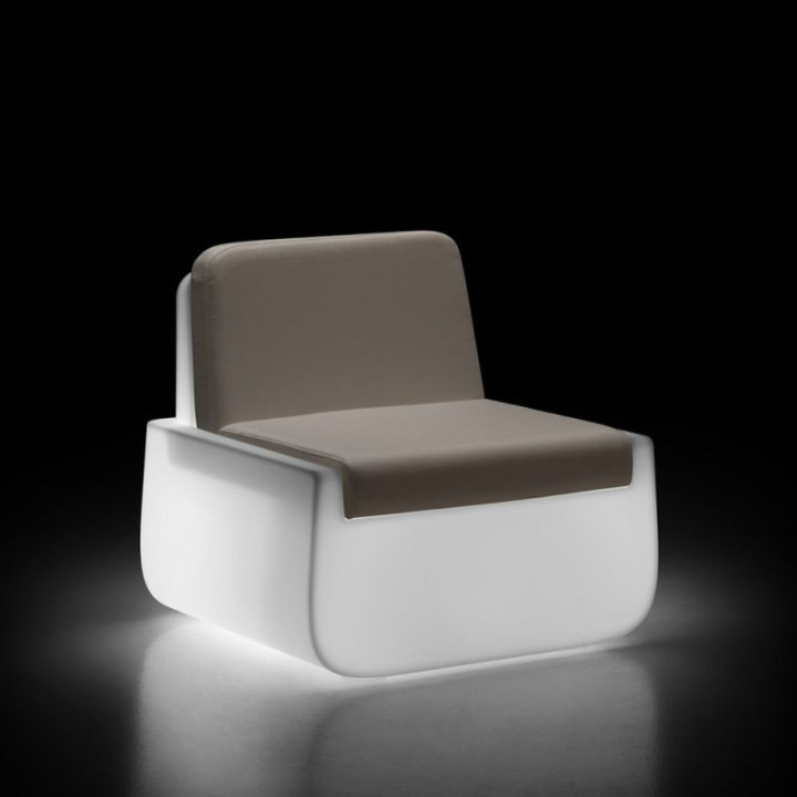 Fauteuil lumineux avec coussin - BOLD - Plust