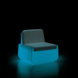 Fauteuil lumineux RGB avec coussin - BOLD - Plust