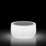 Table basse lumineuse avec plateau HPL - BOLD - Plust