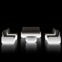 Salon de jardin lumineux - BOLD - Plust