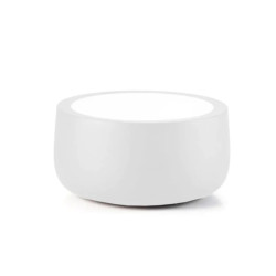 Table basse lumineuse avec plateau HPL blanc - BOLD - Plust