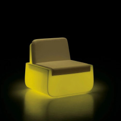 Fauteuil lumineux - BOLD - Plust - jaune