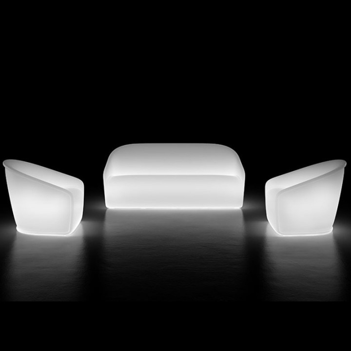 Salon de jardin lumineux - Settembre - Plust sans talble basse