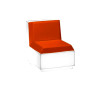 Assise de canapé lumineux - BIG CUT - Plust coussin orange
