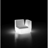 Angle de canapé lumineux - BIG CUT - Plust blanc sky blanc