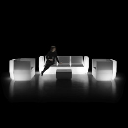 Salon de jardin lumineux - BIG CUT - Plust
