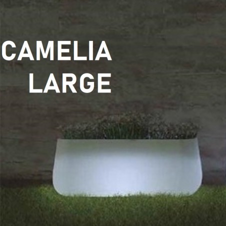 Pot de fleur lumineux - CAMELIA Large - Newgarden