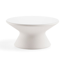 Table basse lumineuse RGB avec plateau - FADE - Plust