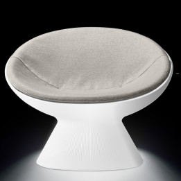 Fauteuil relax lumineux RGB avec coussin - FADE - Plust