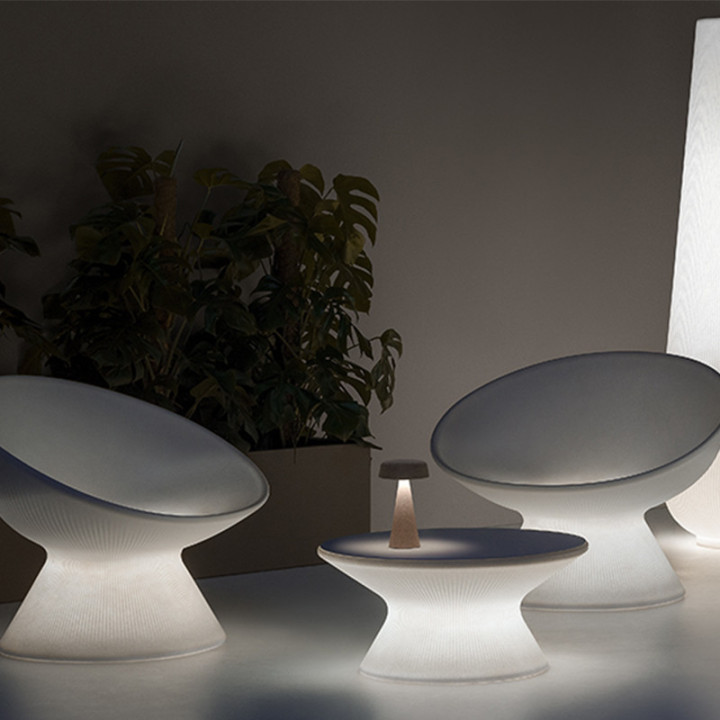 Fauteuil relax lumineux RGB avec coussin - FADE - Plust_light (2)